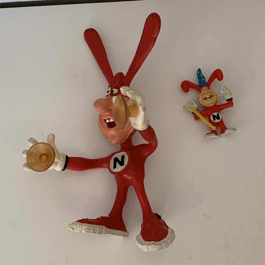 Photo 1 of $45 VINTAGE 1986 DOMINOS NOID CHARACTERS