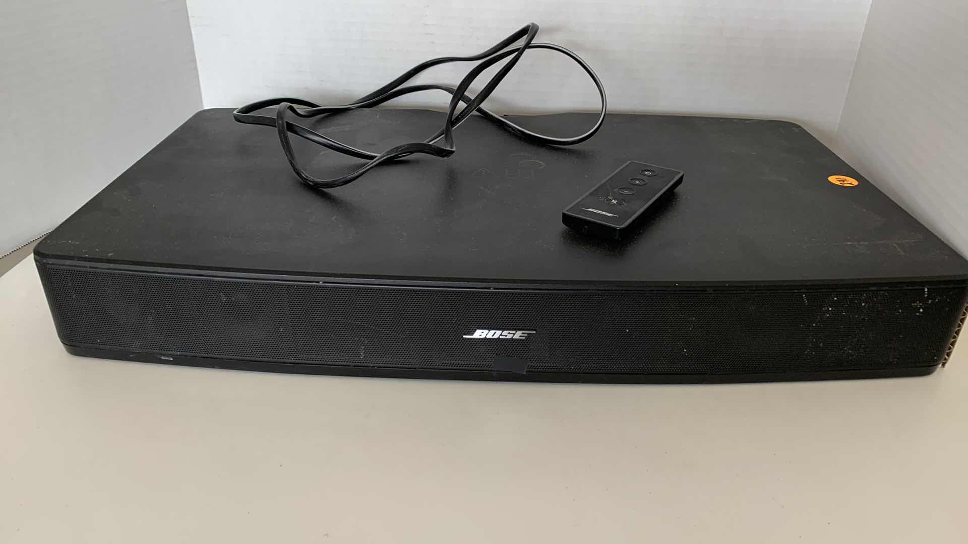 Photo 1 of BOSE TELEVISION SOUND BAR WITH REMOTE AND RCA HACK INPUTS