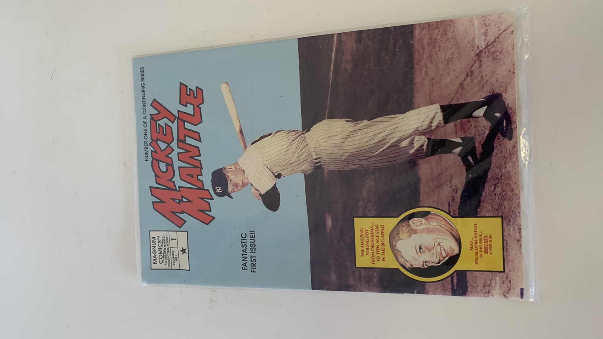 Photo 1 of MICKEY MANTLE #1 COMIC BOOK