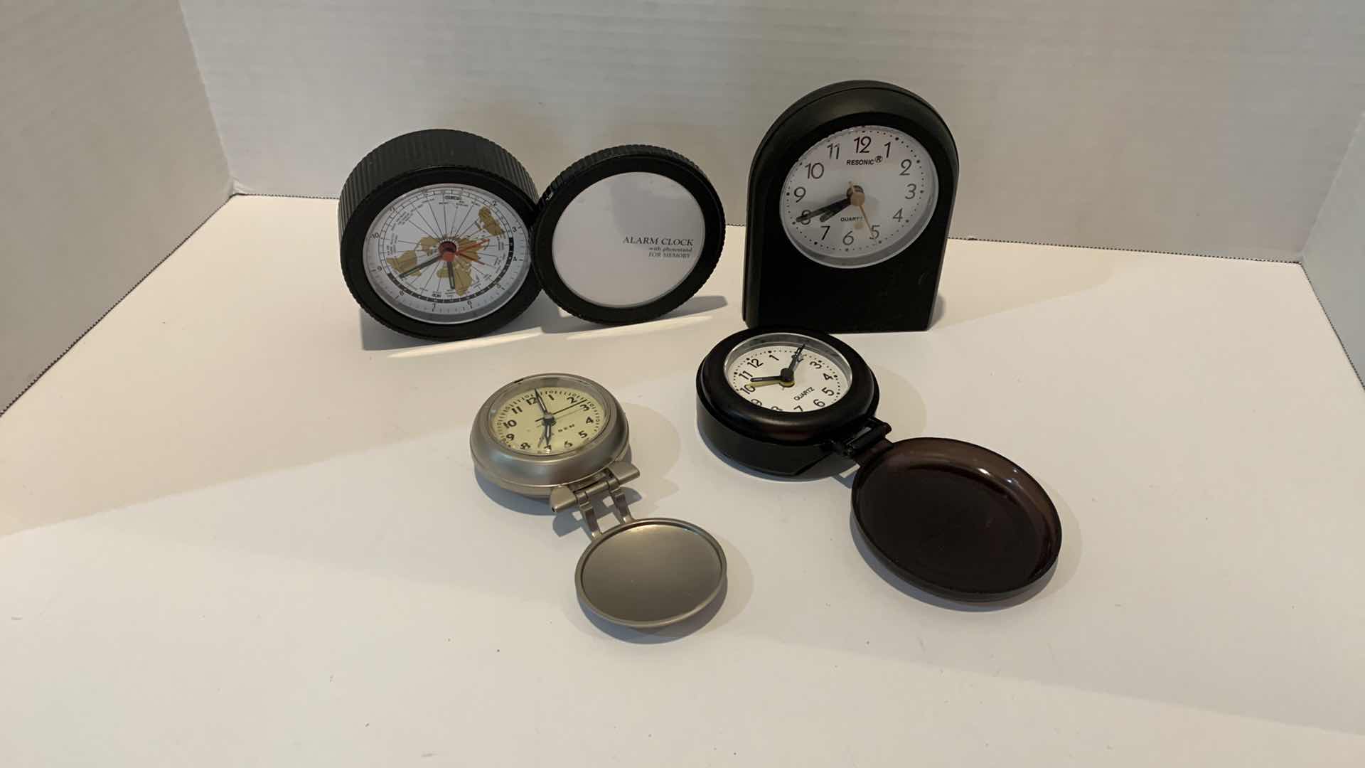 Photo 1 of 4 ASSORTED CLOCKS