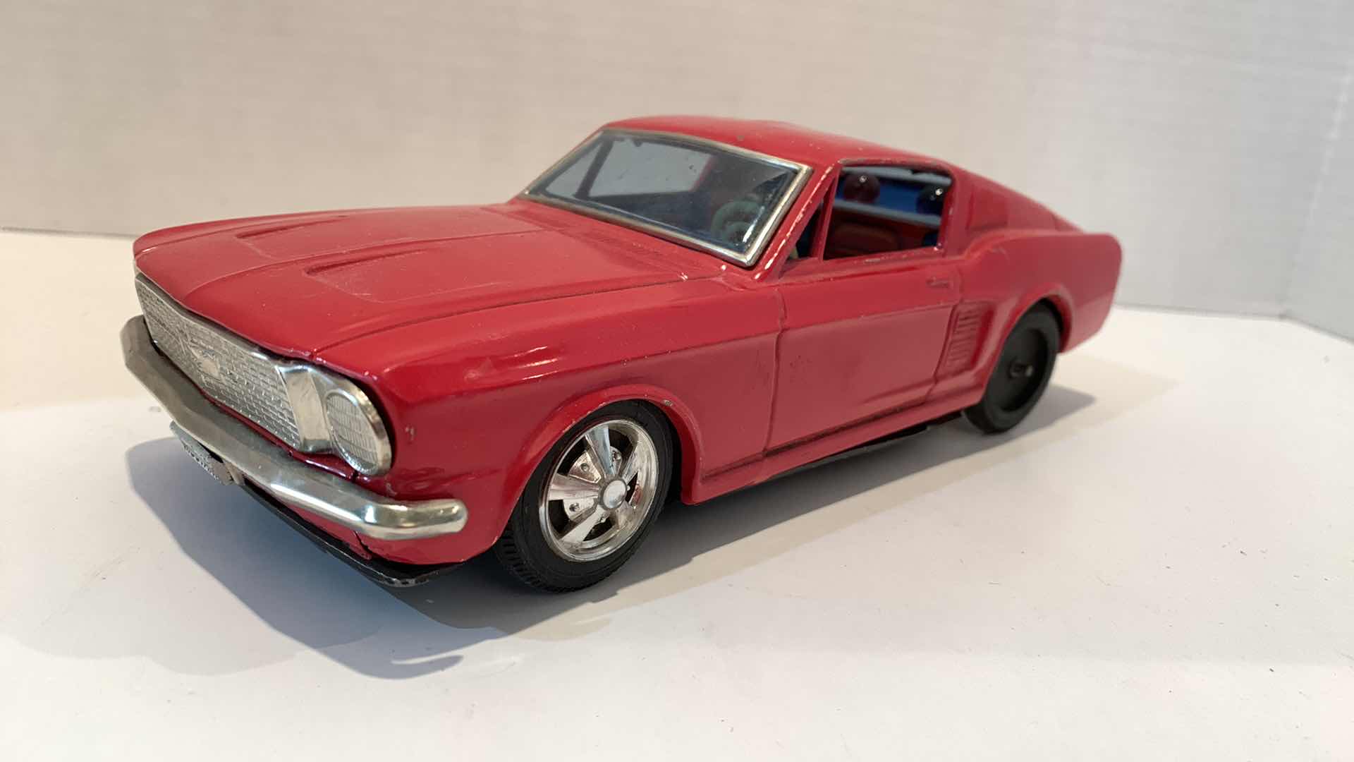 Photo 1 of RED METAL MUSTANG CAR COLLECTABLE TOY