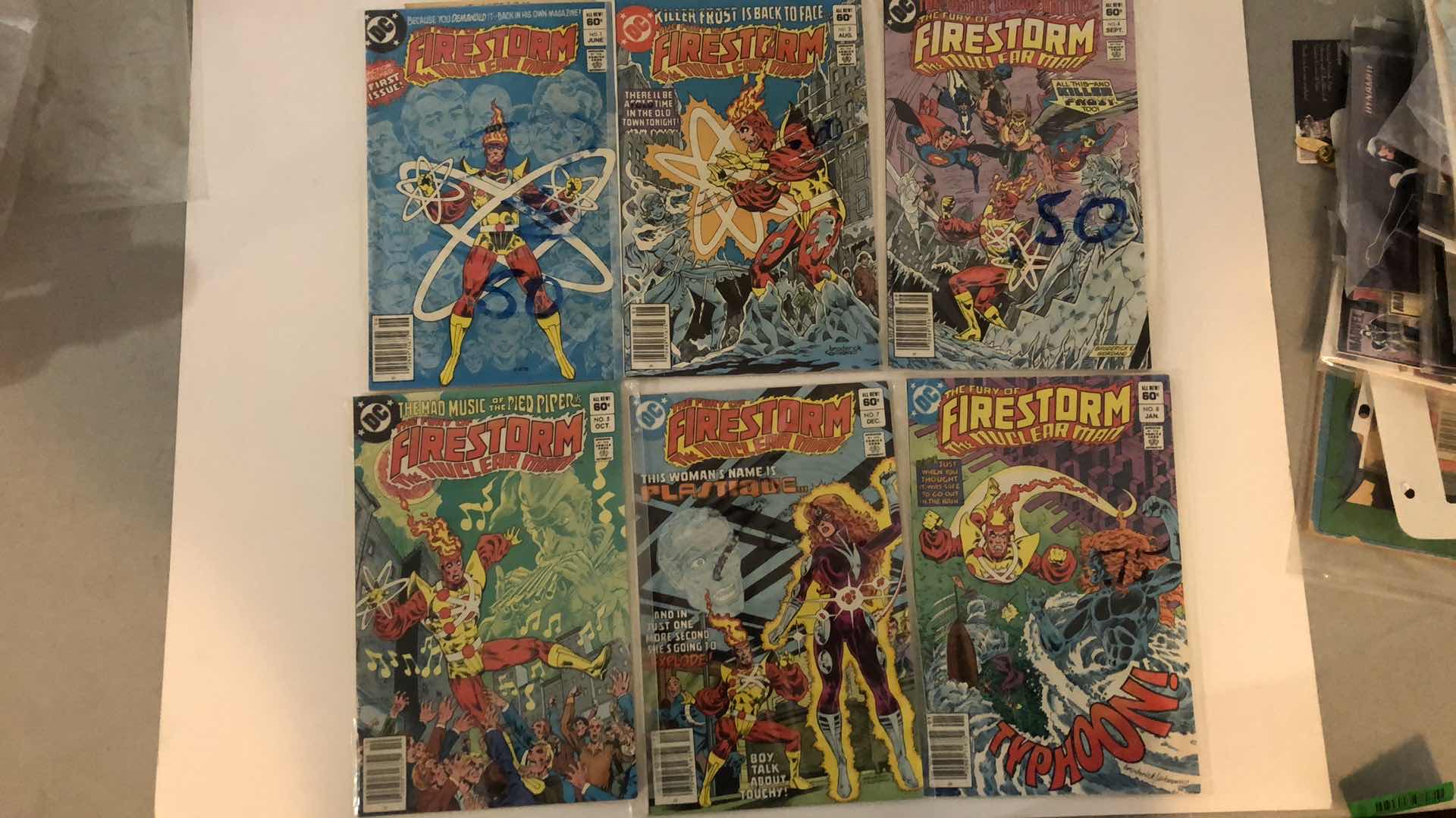 Photo 1 of DC FIRESTORM COMICS ISSUES 1,3,4,5,7,8