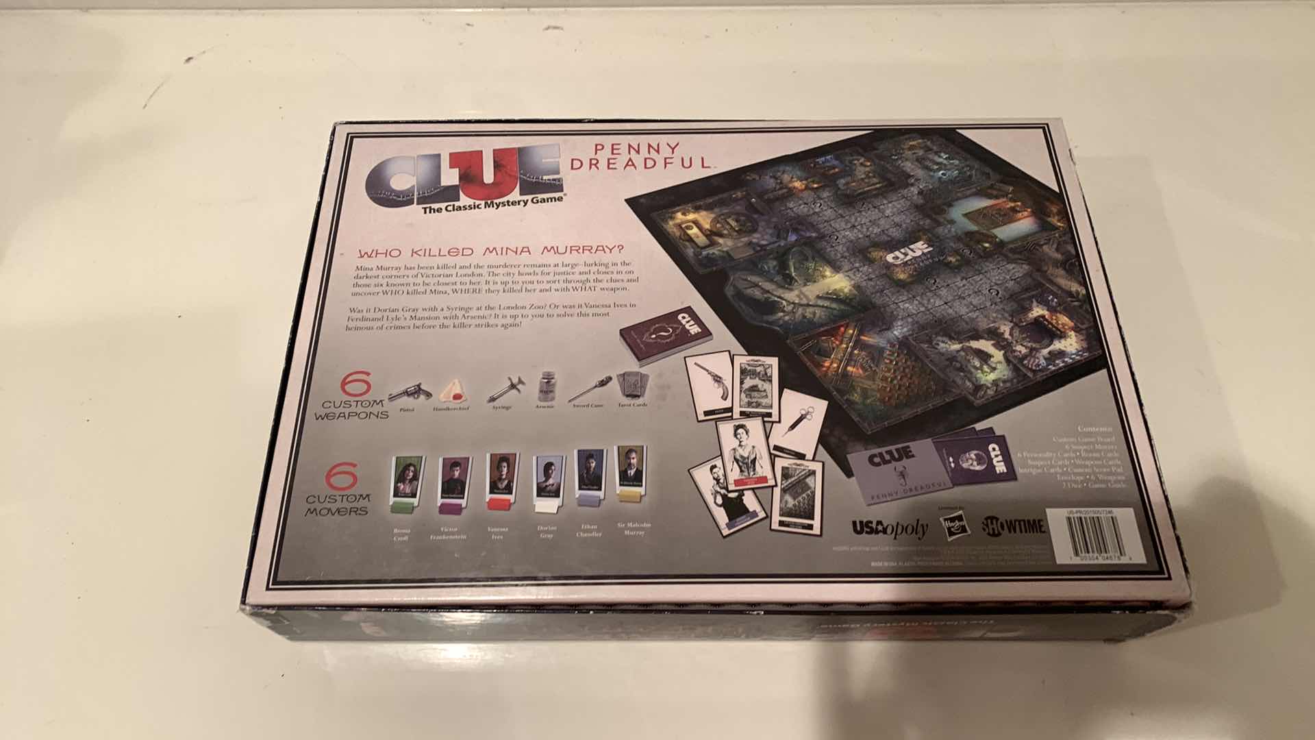 Photo 2 of CLUE PeNNY DREADFULL EDITION BOARD GAME