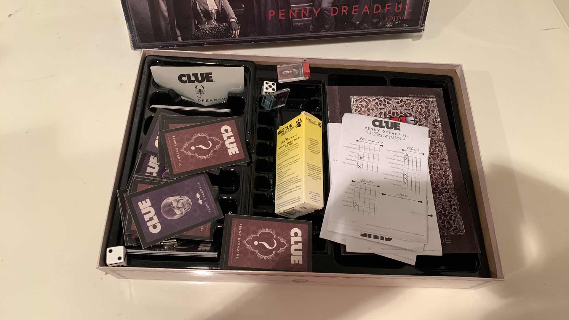 Photo 3 of CLUE PeNNY DREADFULL EDITION BOARD GAME