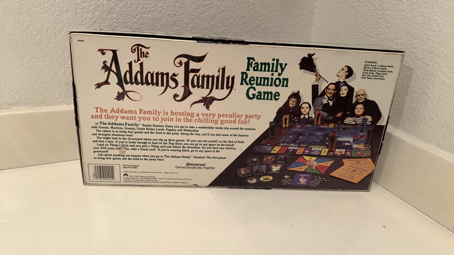Photo 2 of ADAMS FAMILY BOARD GAME