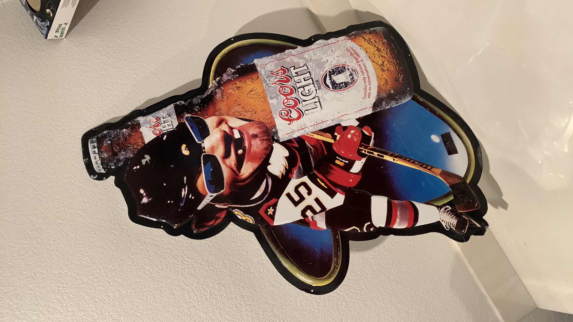 Photo 1 of COORS LIGHT BEER METAL WALL ART