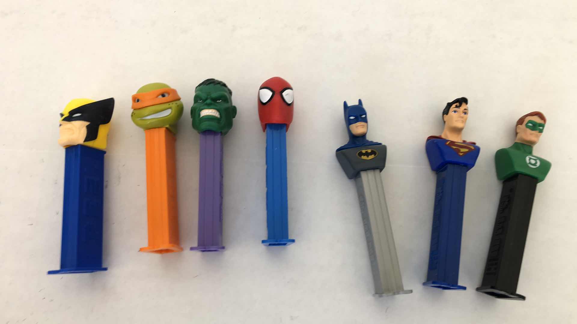 Photo 1 of COMIC CHARACTERS PEZ DISPENSERS