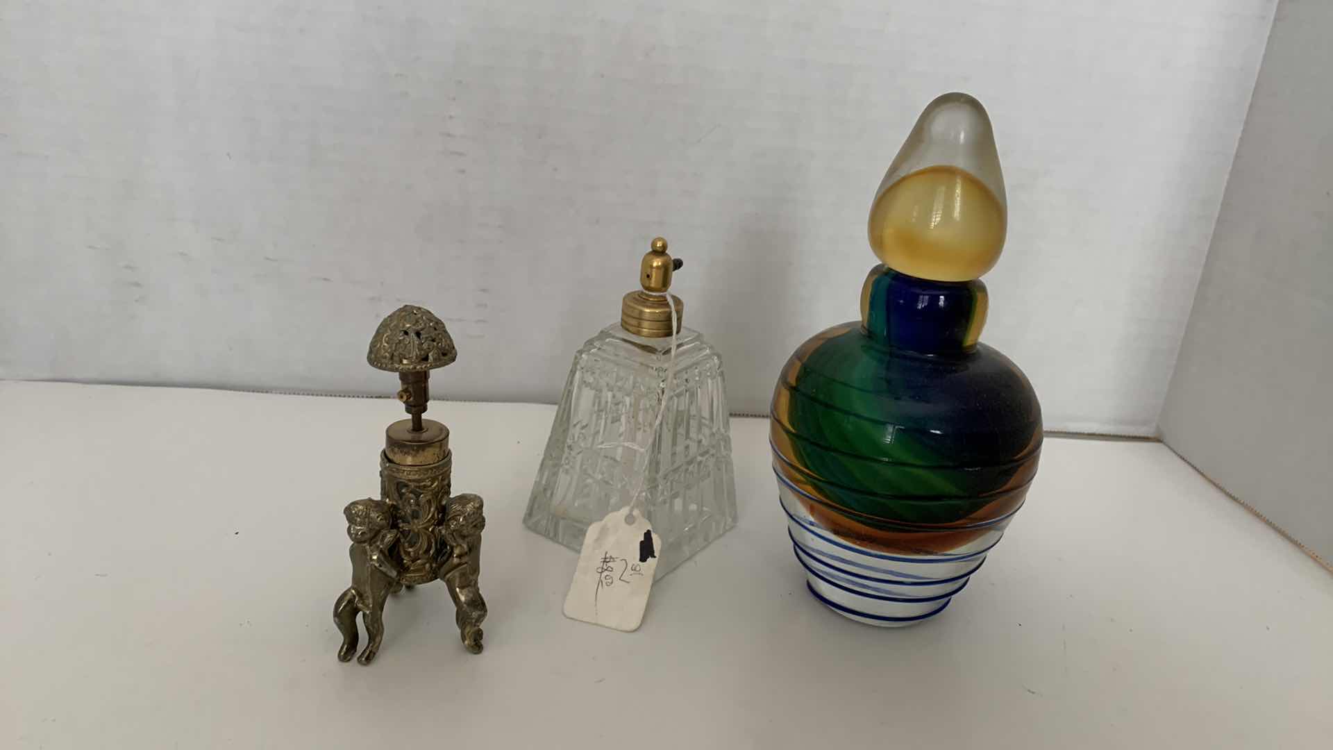 Photo 1 of 3 PCS VINTAGE COLOGNE BOTTLES