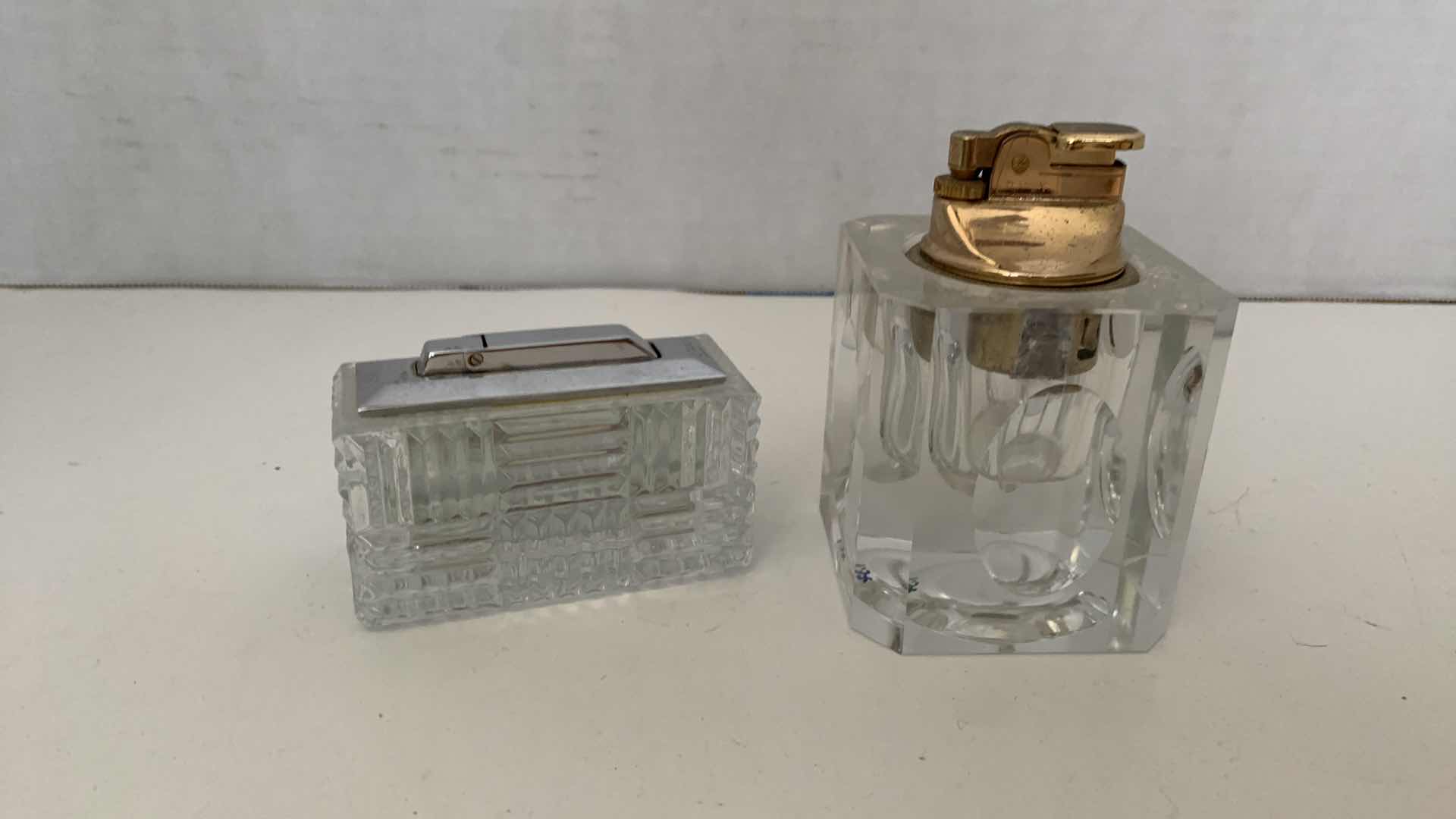 Photo 1 of 2 GLASS CIGARETTE LIGHTERS
