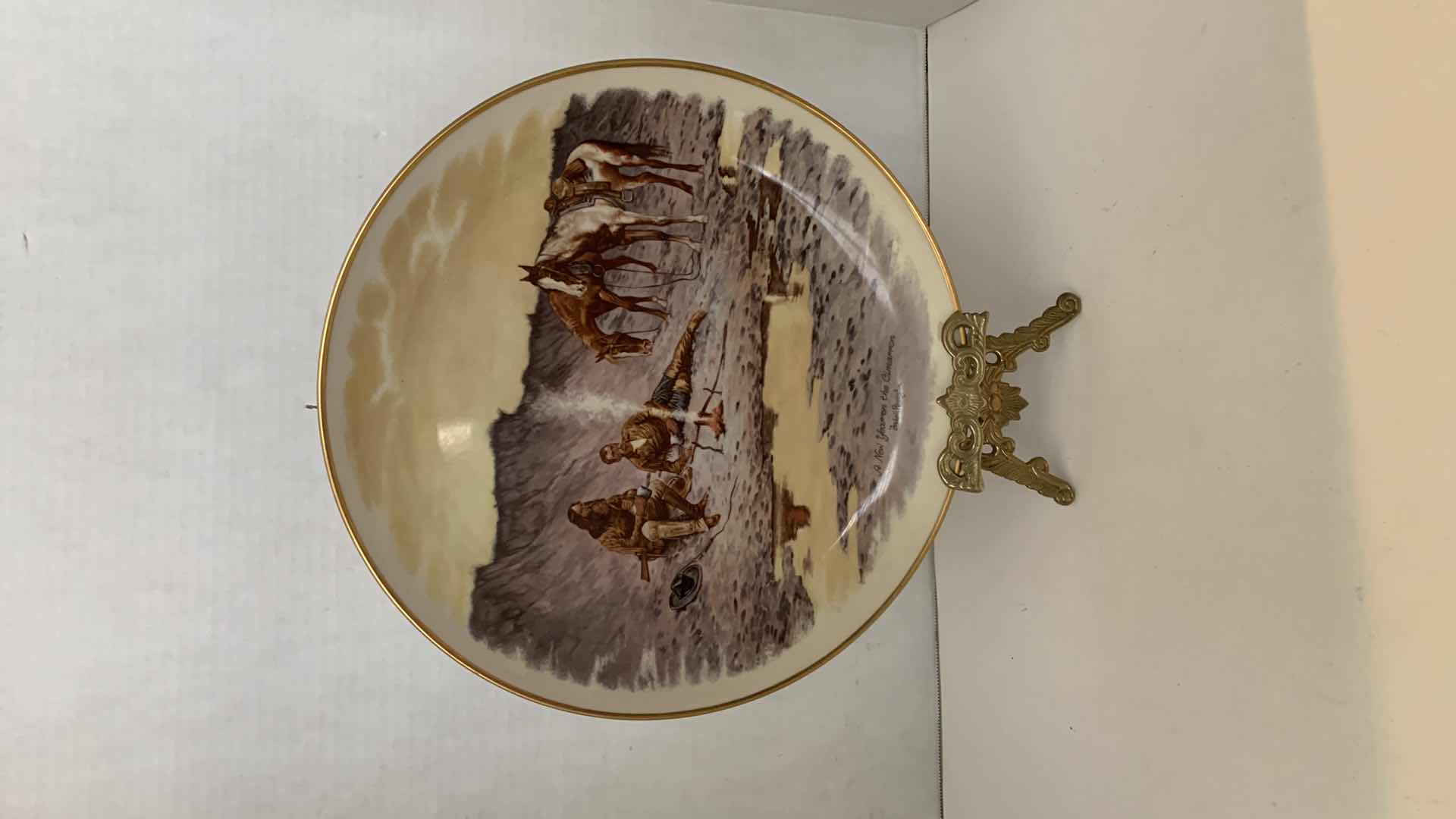 Photo 1 of FREDERIC REMINGTON WEST AMERICAN PLATE