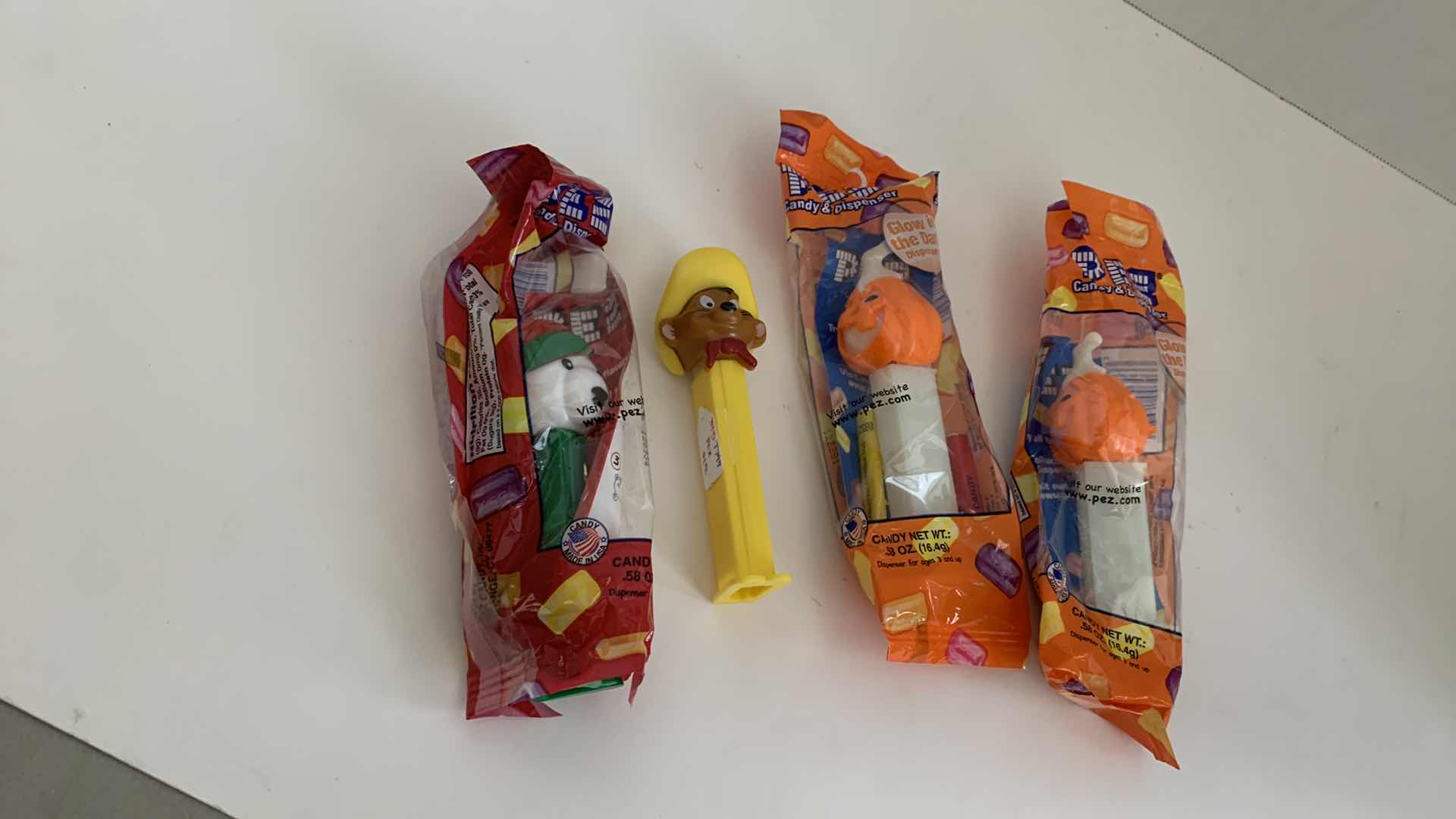 Photo 1 of 4 PCS PEZ CANDY AND DISPENSARY