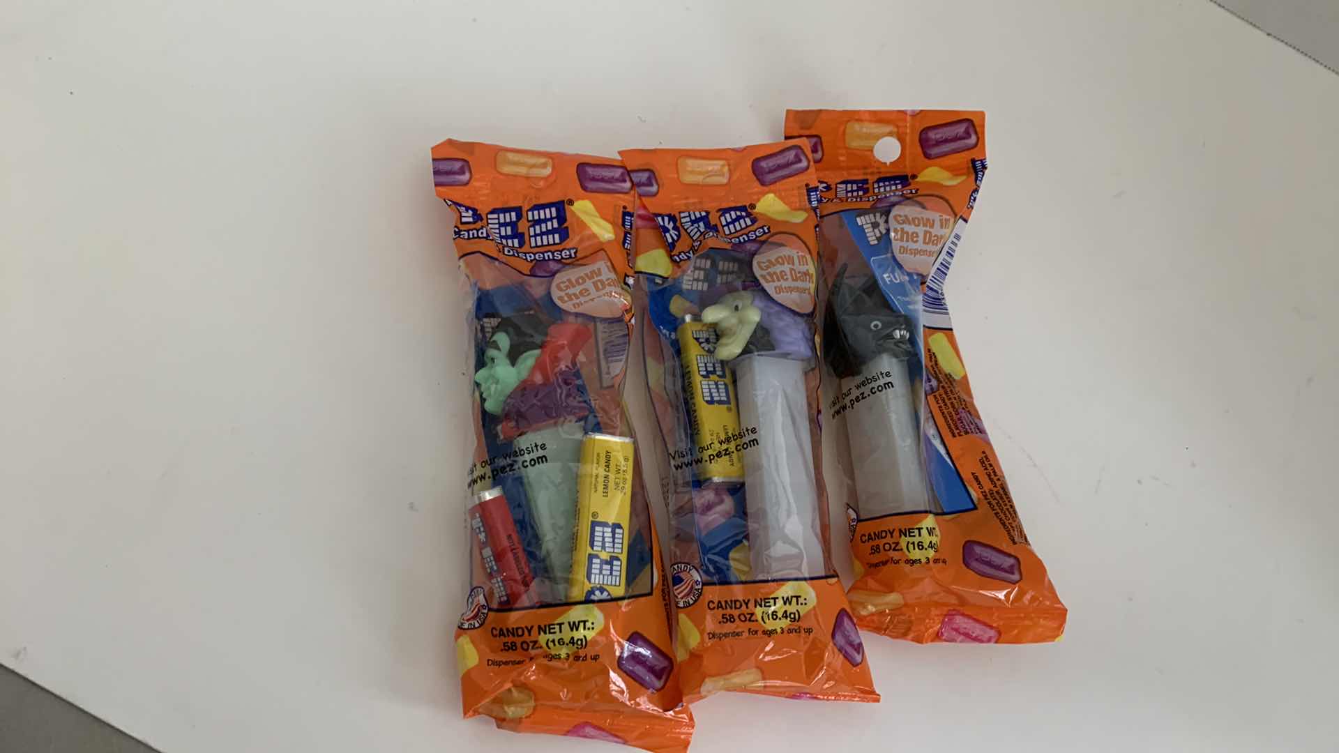 Photo 1 of 3 PCS PEZ CANDY AND DISPENSARY