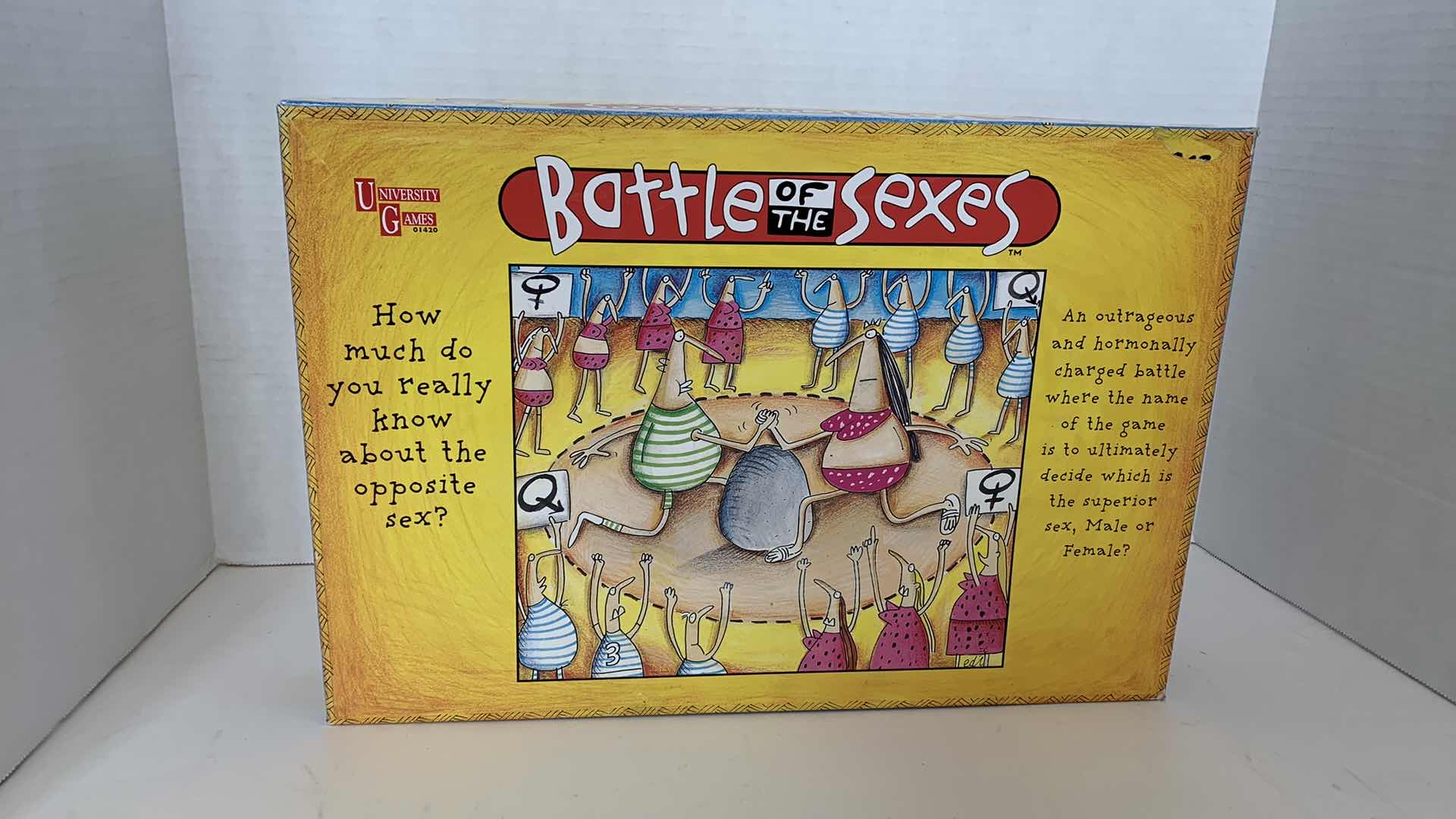 Photo 1 of BATTLE OF THE SEXES BOARD GAME