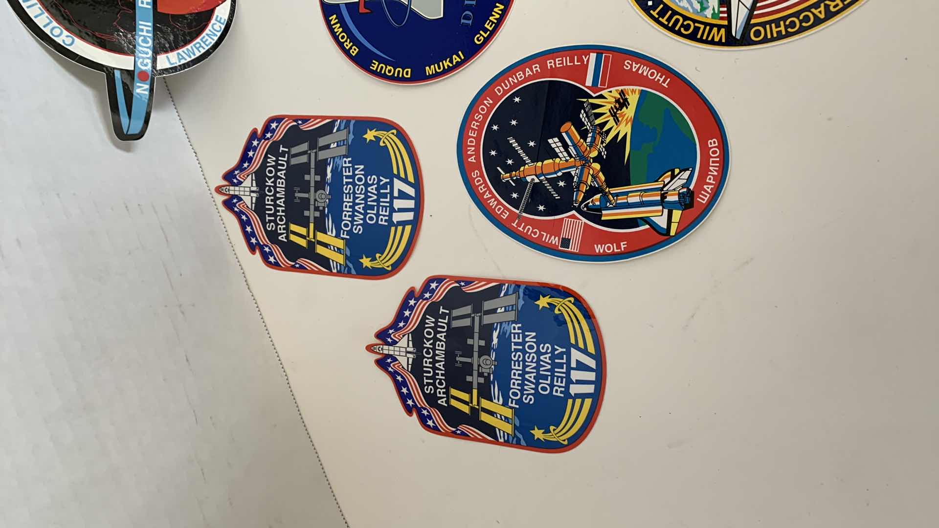 Photo 2 of 11 PCS SPACE STATION STICKERS