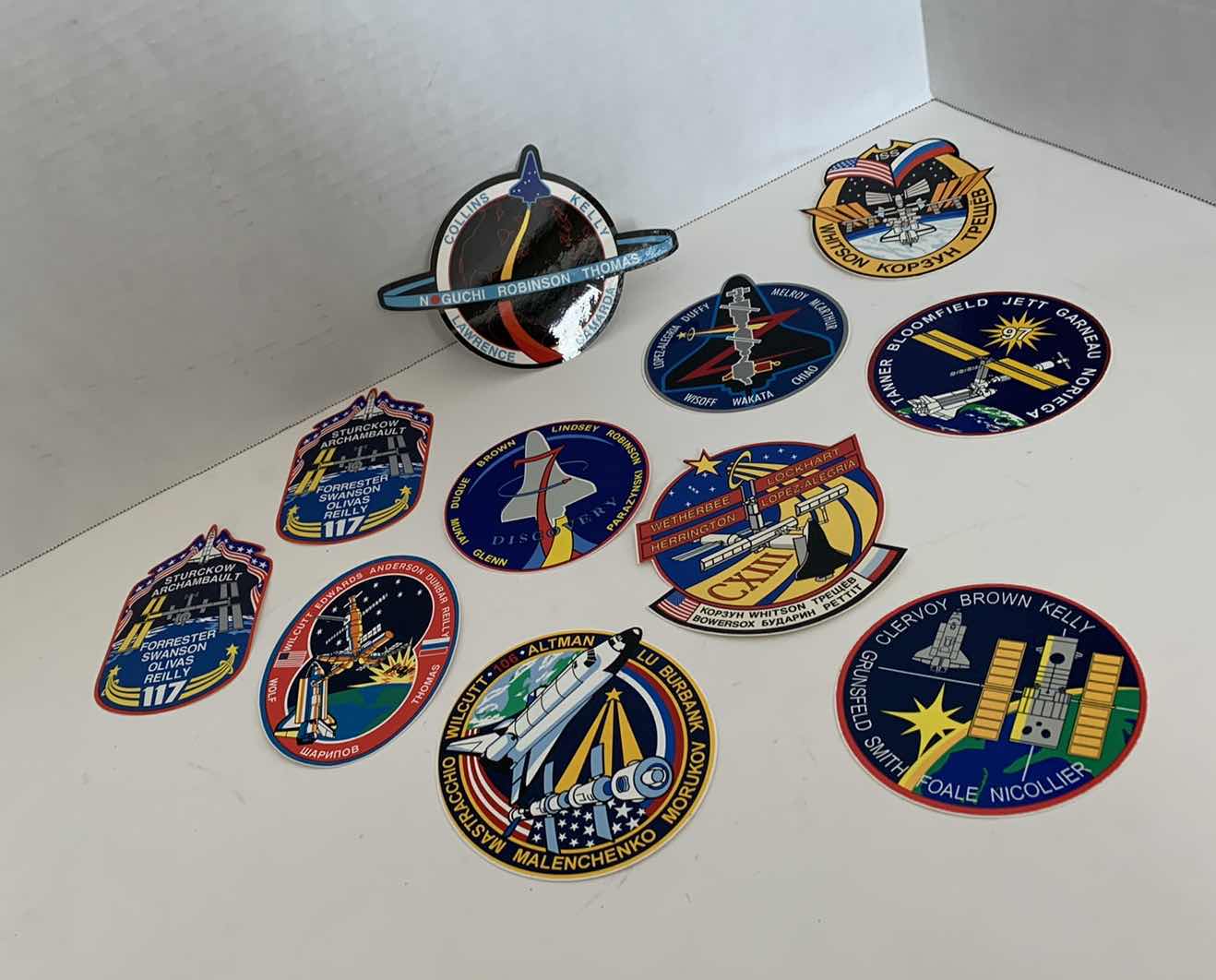 Photo 1 of 11 PCS SPACE STATION STICKERS