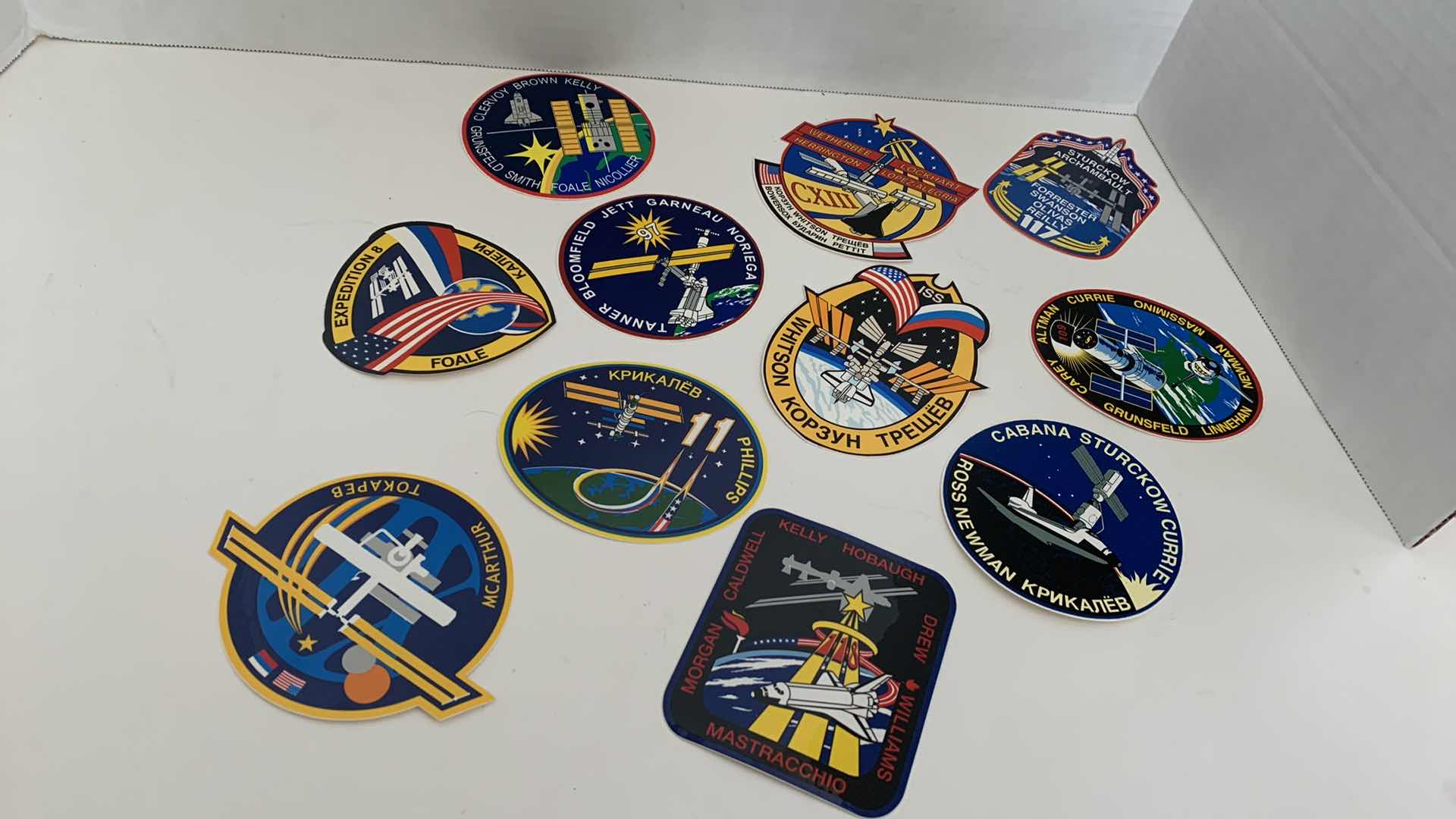 Photo 1 of 11 PCS SPACE STATION STICKERS