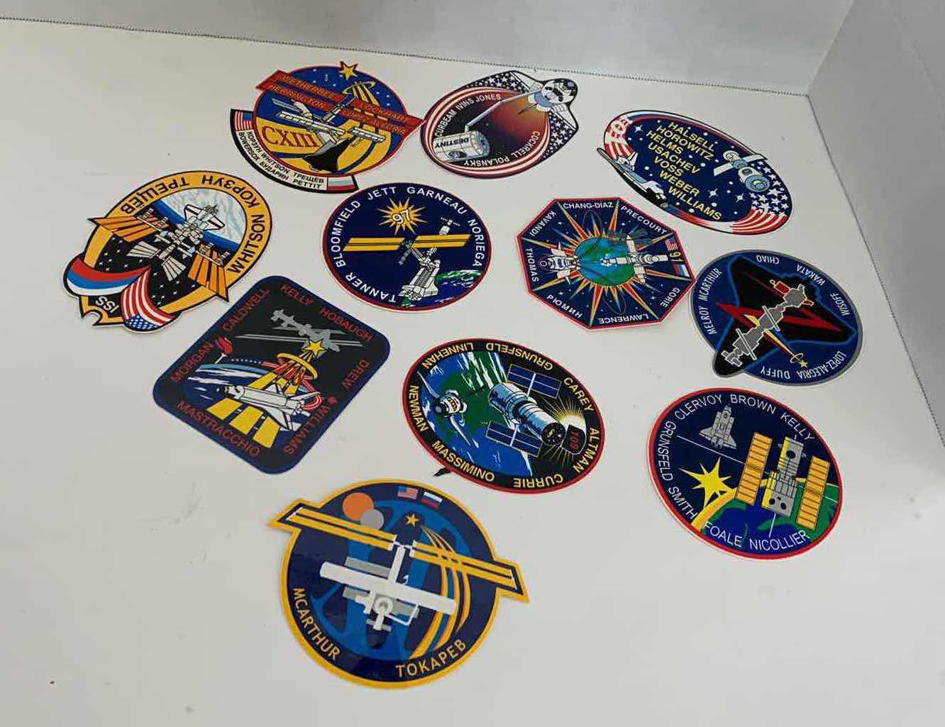 Photo 1 of 11 PCS SPACE STATION STICKERS
