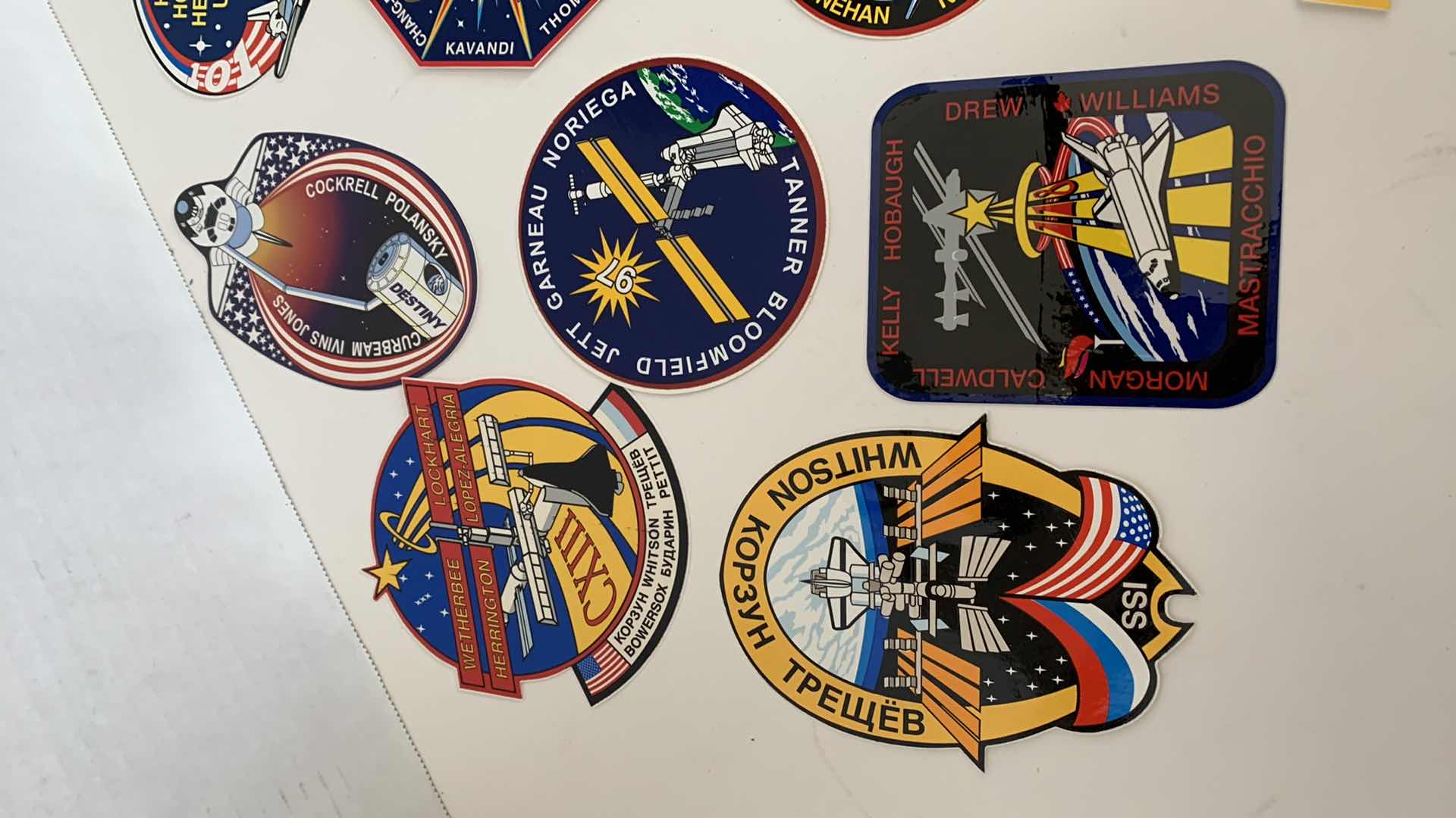 Photo 2 of 11 PCS SPACE STATION STICKERS