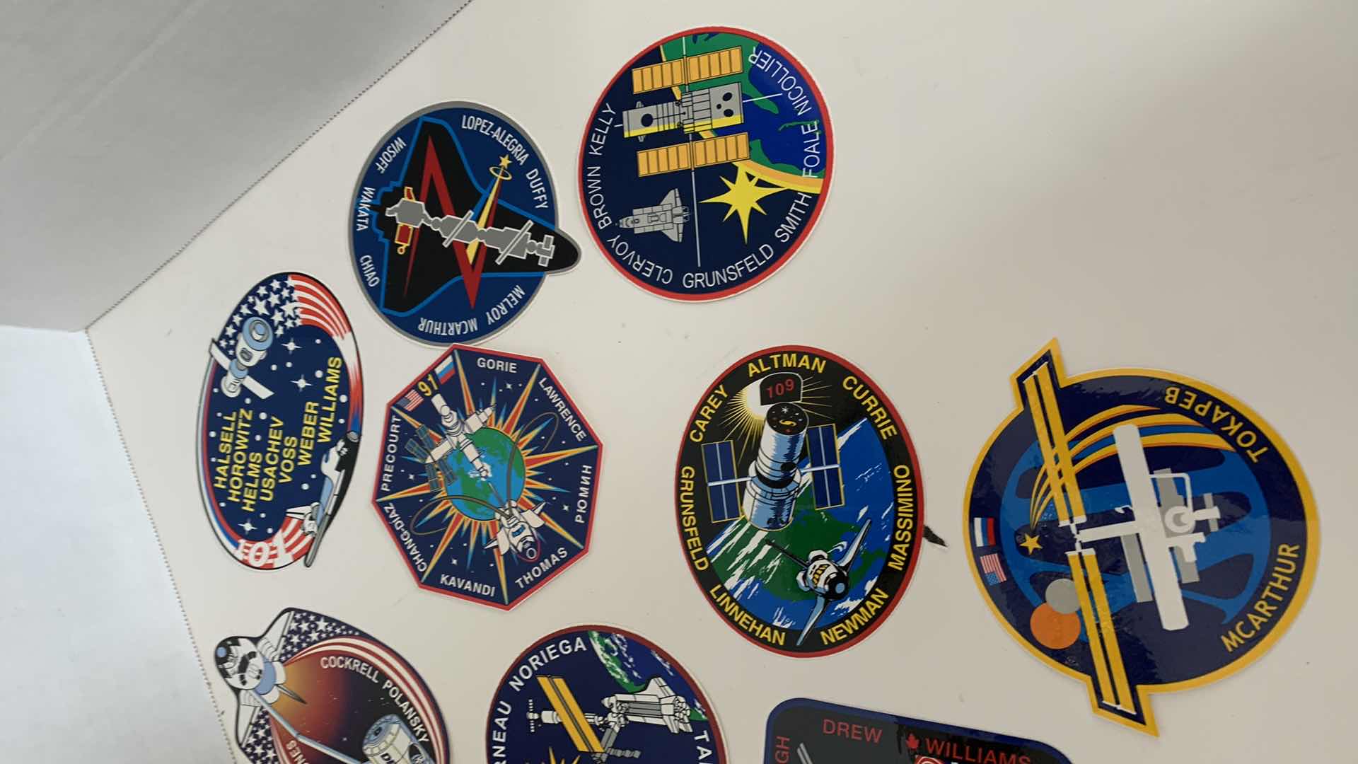 Photo 3 of 11 PCS SPACE STATION STICKERS