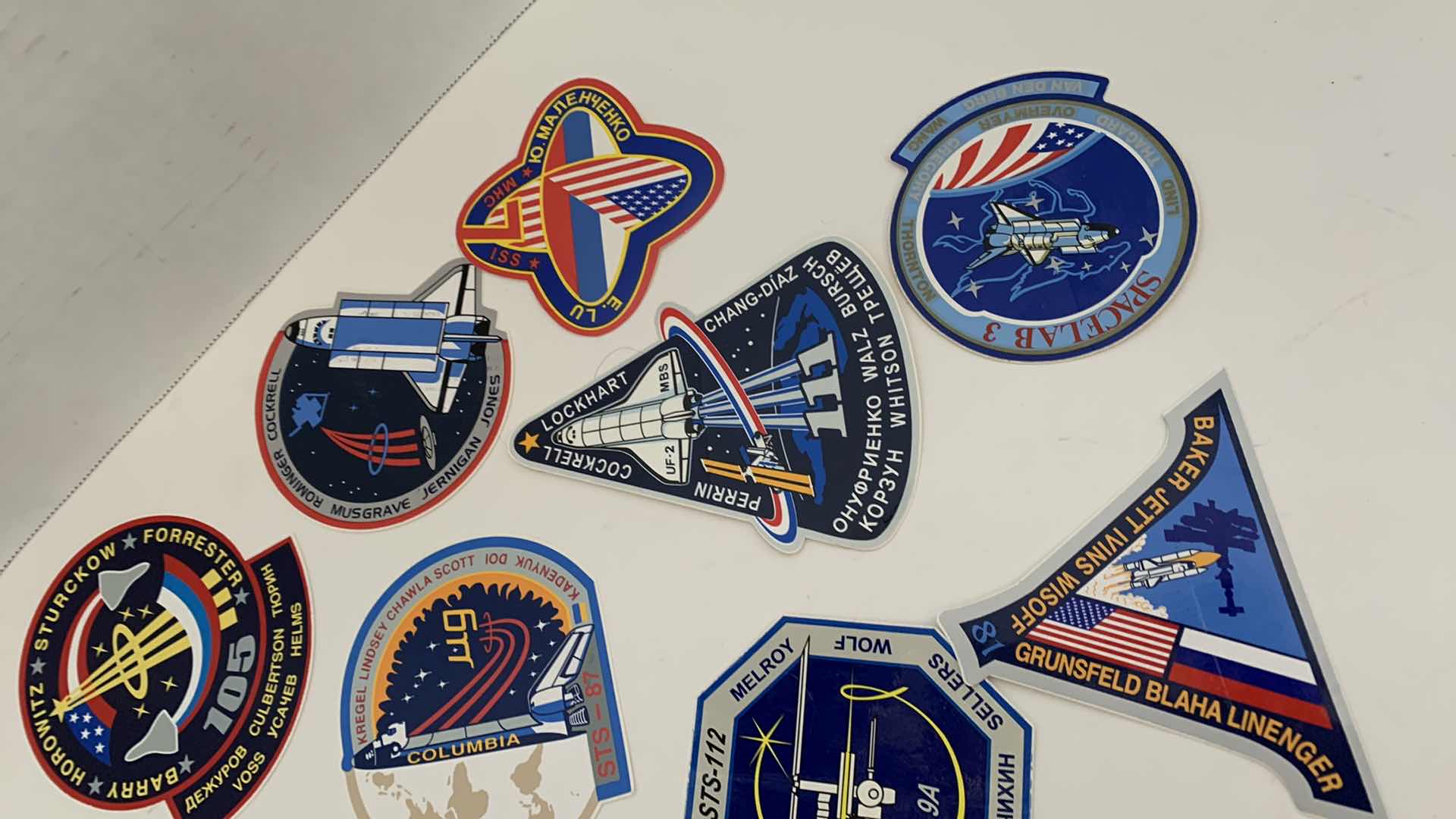 Photo 3 of 10 PCS SPACE SHUTTLE STICKERS