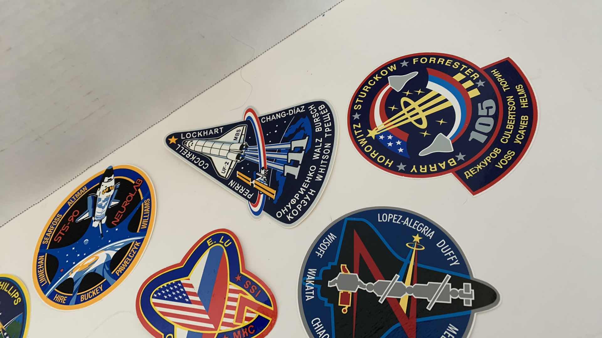 Photo 4 of 10 PCS SPACE SHUTTLE STICKERS