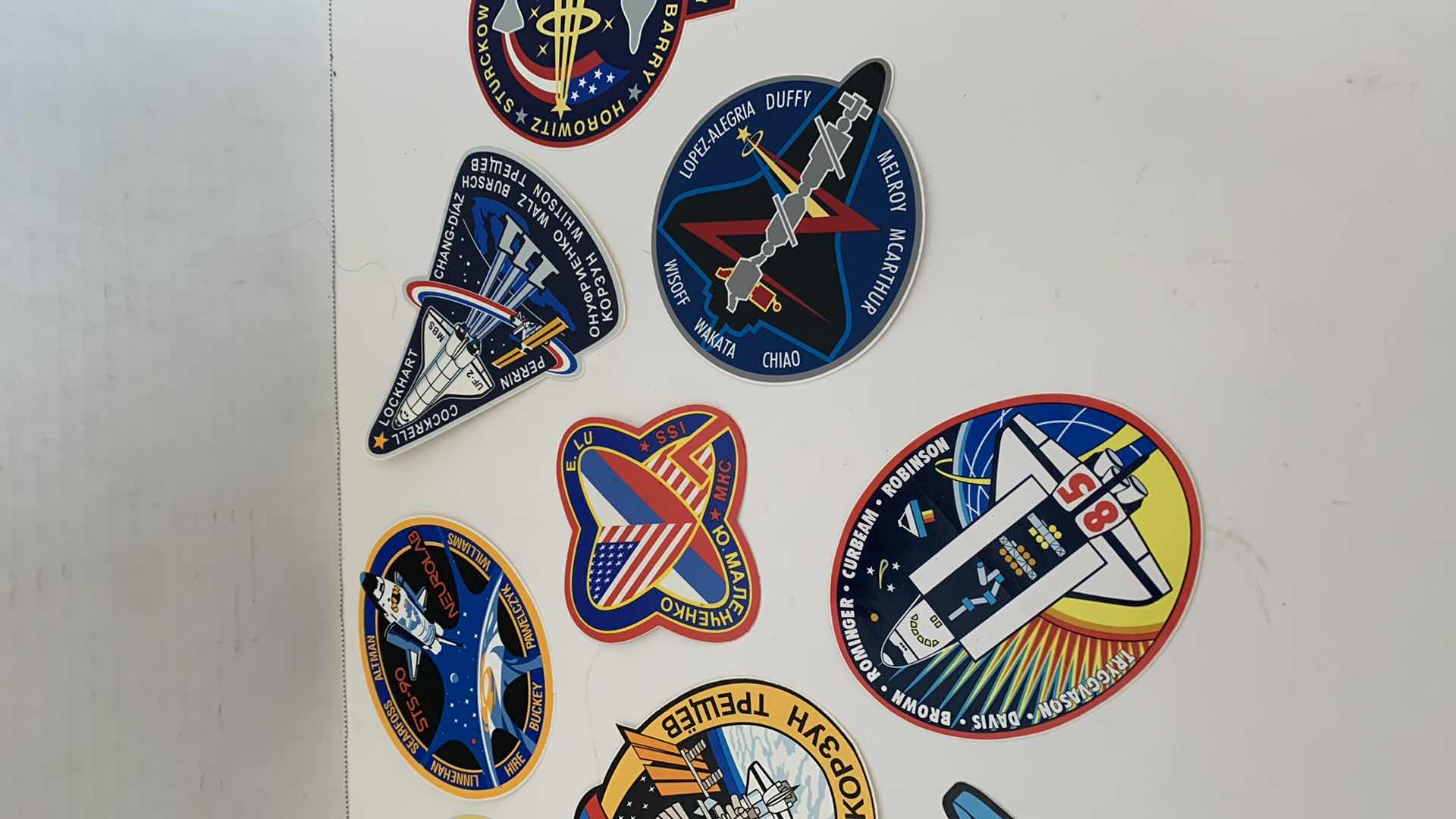 Photo 3 of 10 PCS SPACE SHUTTLE STICKERS