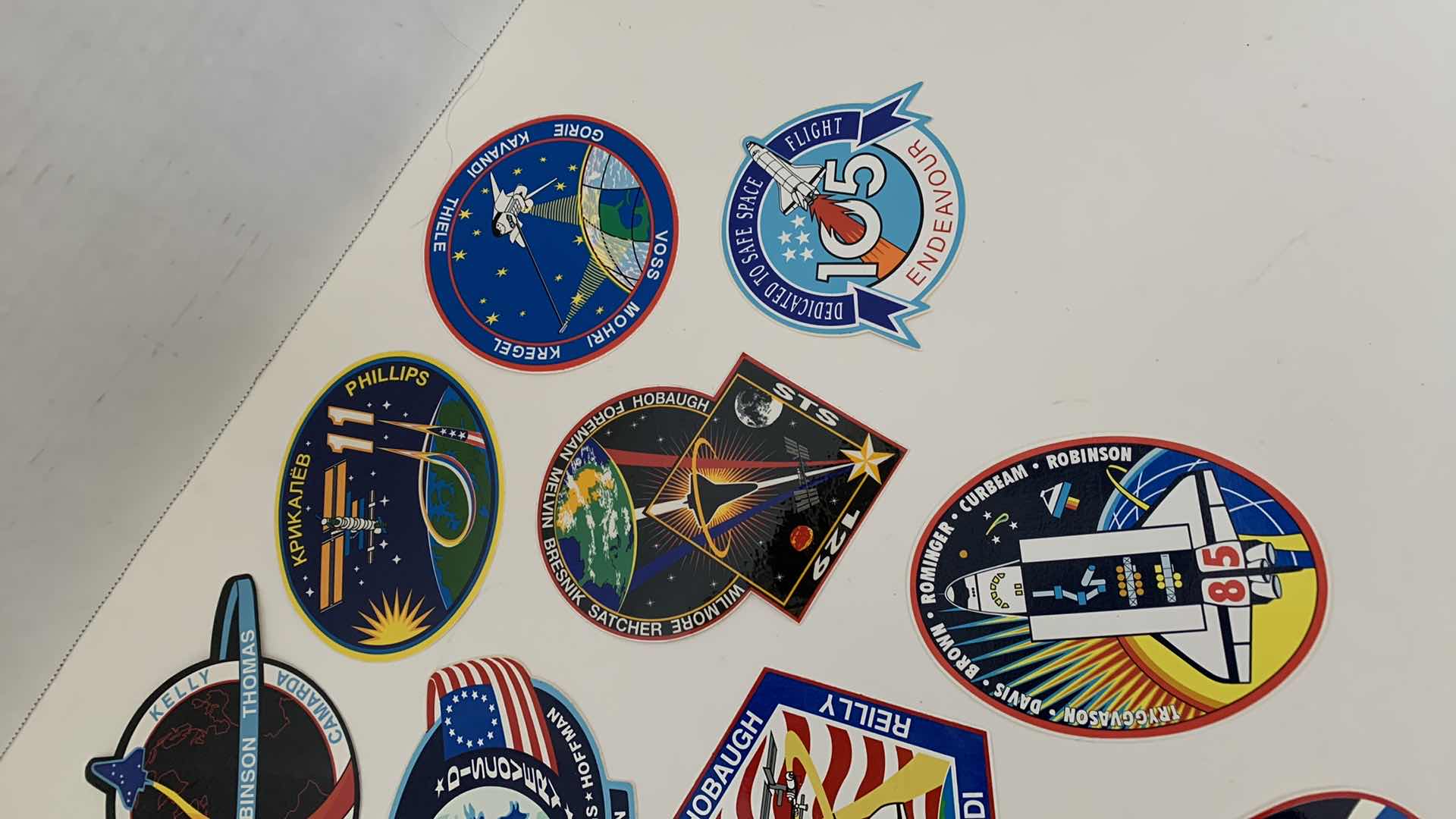 Photo 2 of 10 PCS SPACE SHUTTLE STICKERS