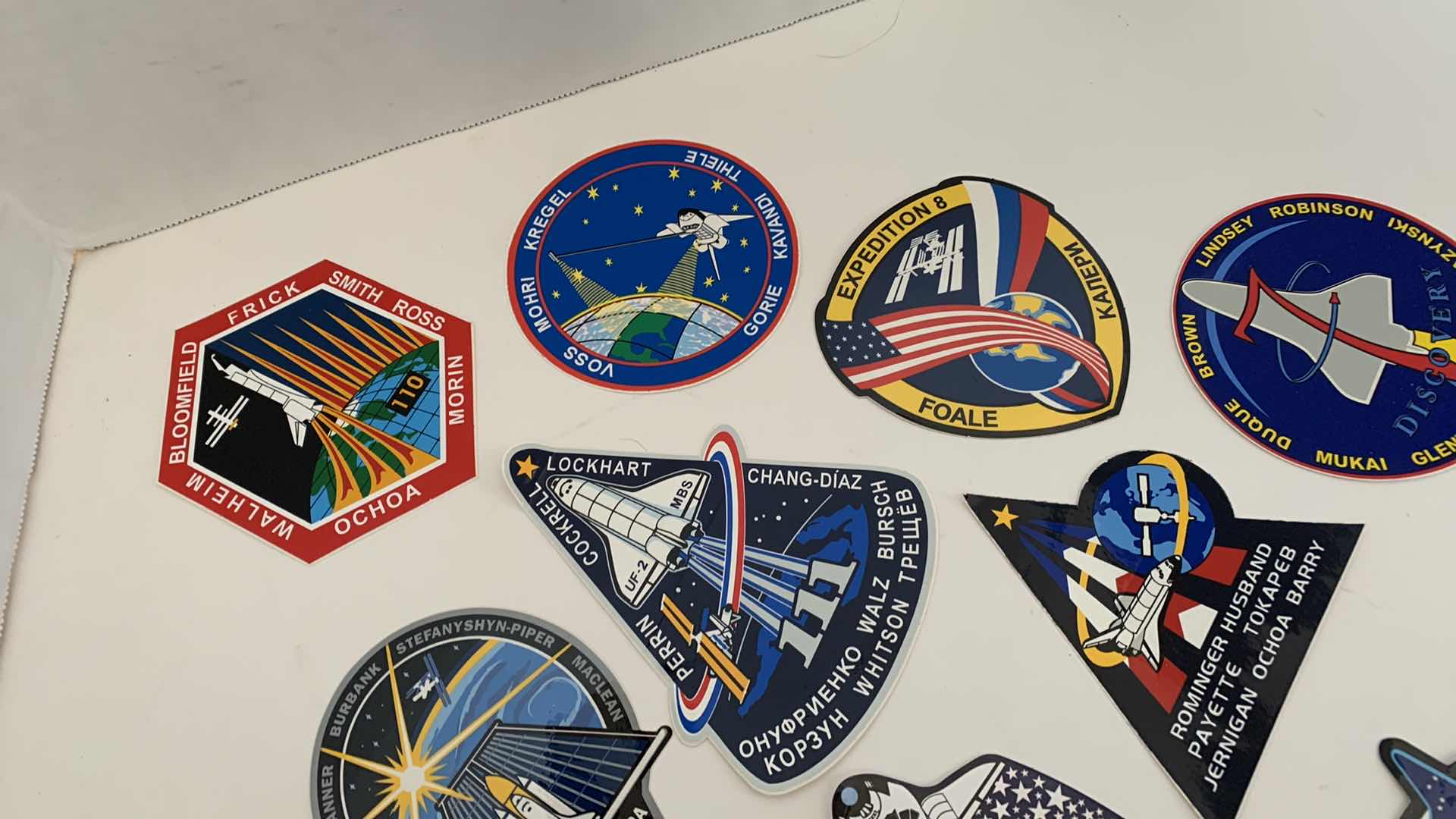 Photo 2 of 10 PCS SPACE SHUTTLE STICKERS