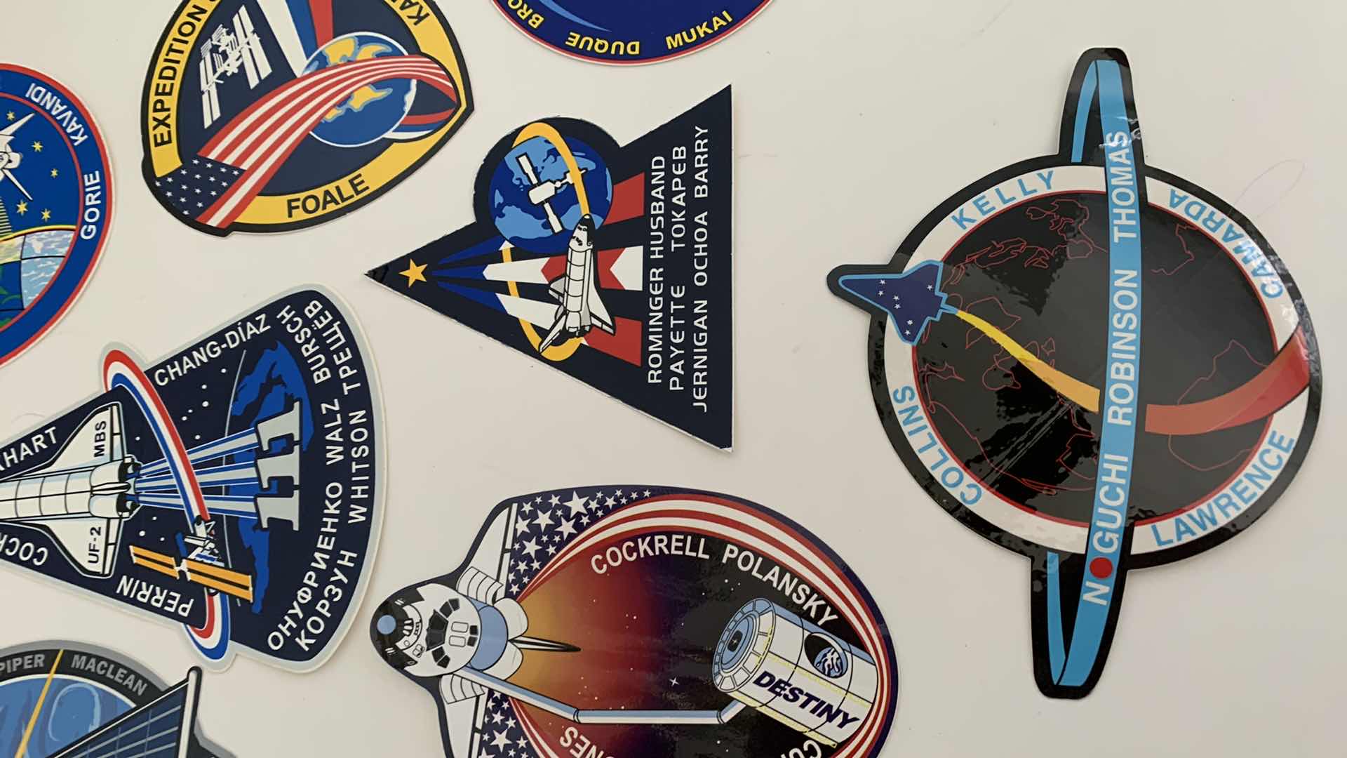 Photo 4 of 10 PCS SPACE SHUTTLE STICKERS