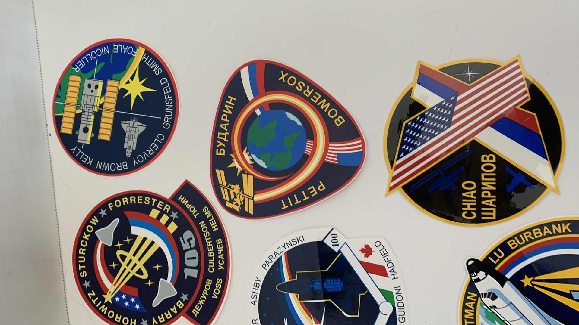 Photo 4 of 10 PCS SPACE SHUTTLE STICKERS