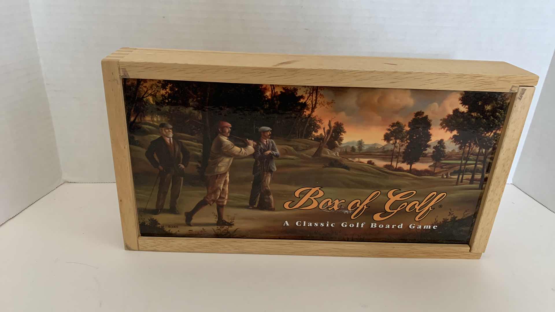 Photo 1 of BOX OF THE GOLF BOARD GAME