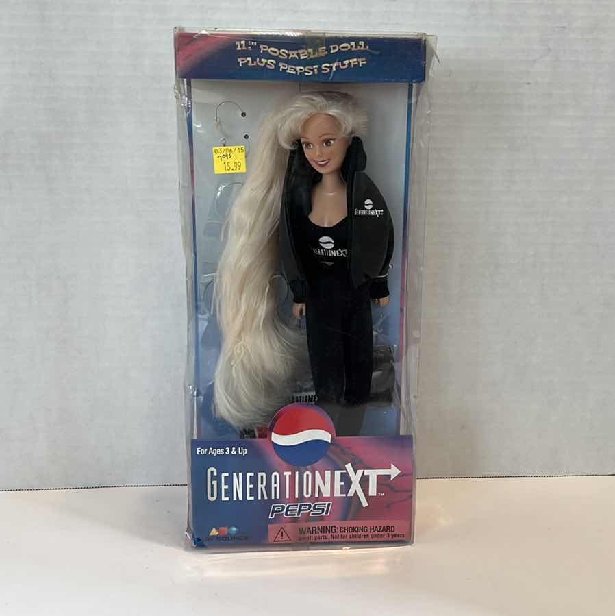 Photo 1 of BARBIE DOLL GENERATIONNEXT PEPSI 11.5”T