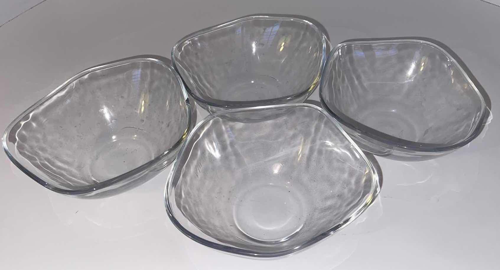 Photo 1 of 4-GLASS BOWLS 6.5” X 3.5“