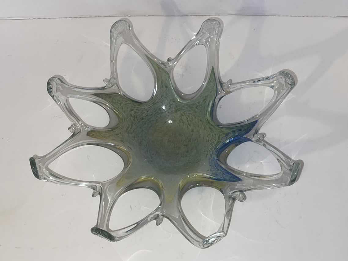 Photo 3 of MURANO STYLE STRETCHED GLASS STARFISH 13”