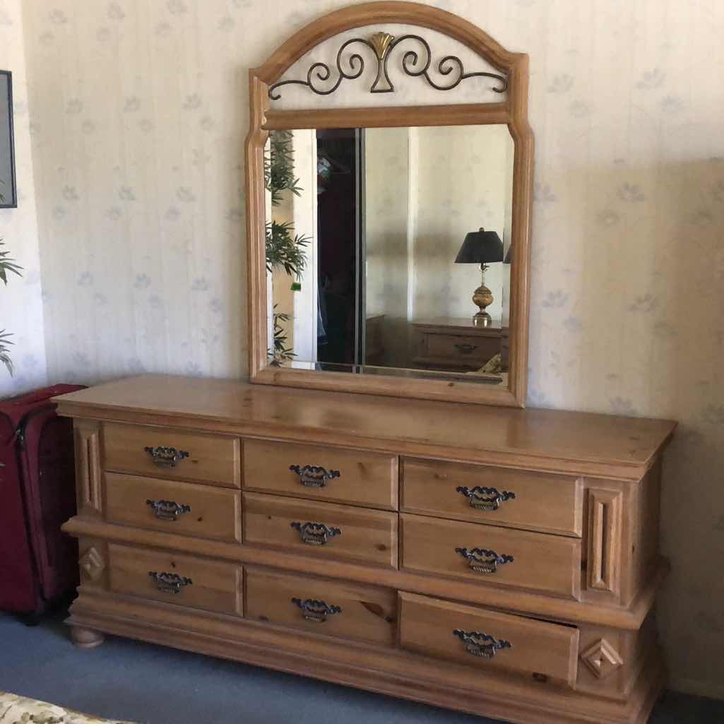 Photo 1 of DRESSER WITH MIRROR 76” X 21” H 88”