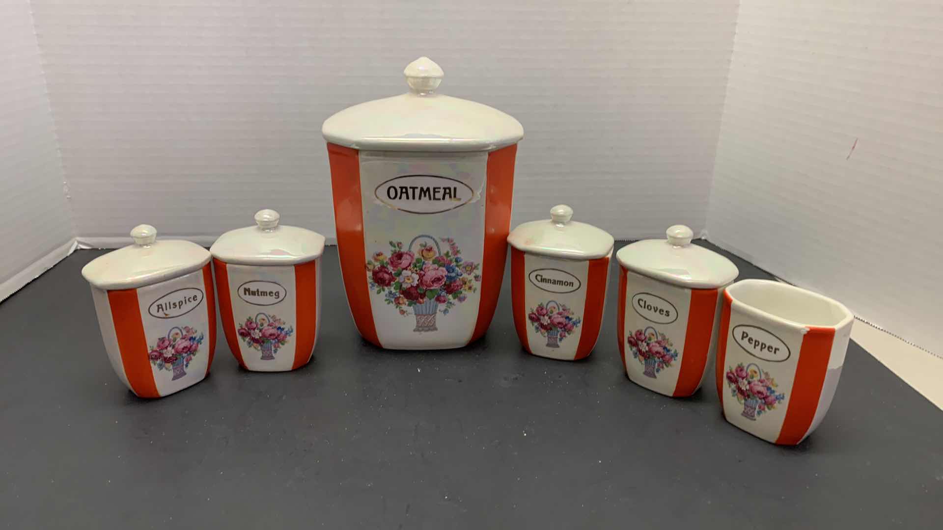 Photo 1 of ASSORTED CANISTERS