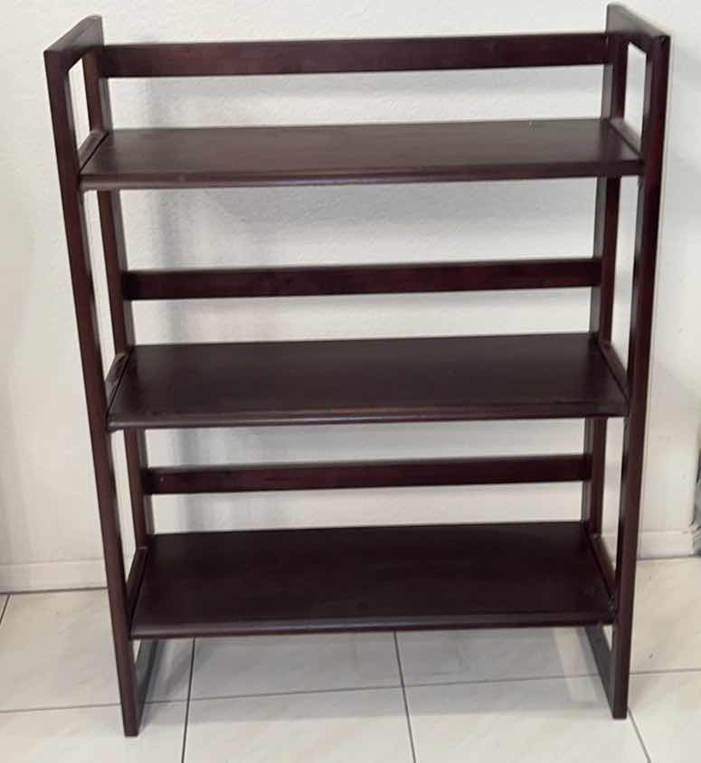 Photo 1 of 2-COLLAPSIBLE WOODEN CUSTOMIZABLE SHELF FURNITURE LARGEST IS 28”X37”H