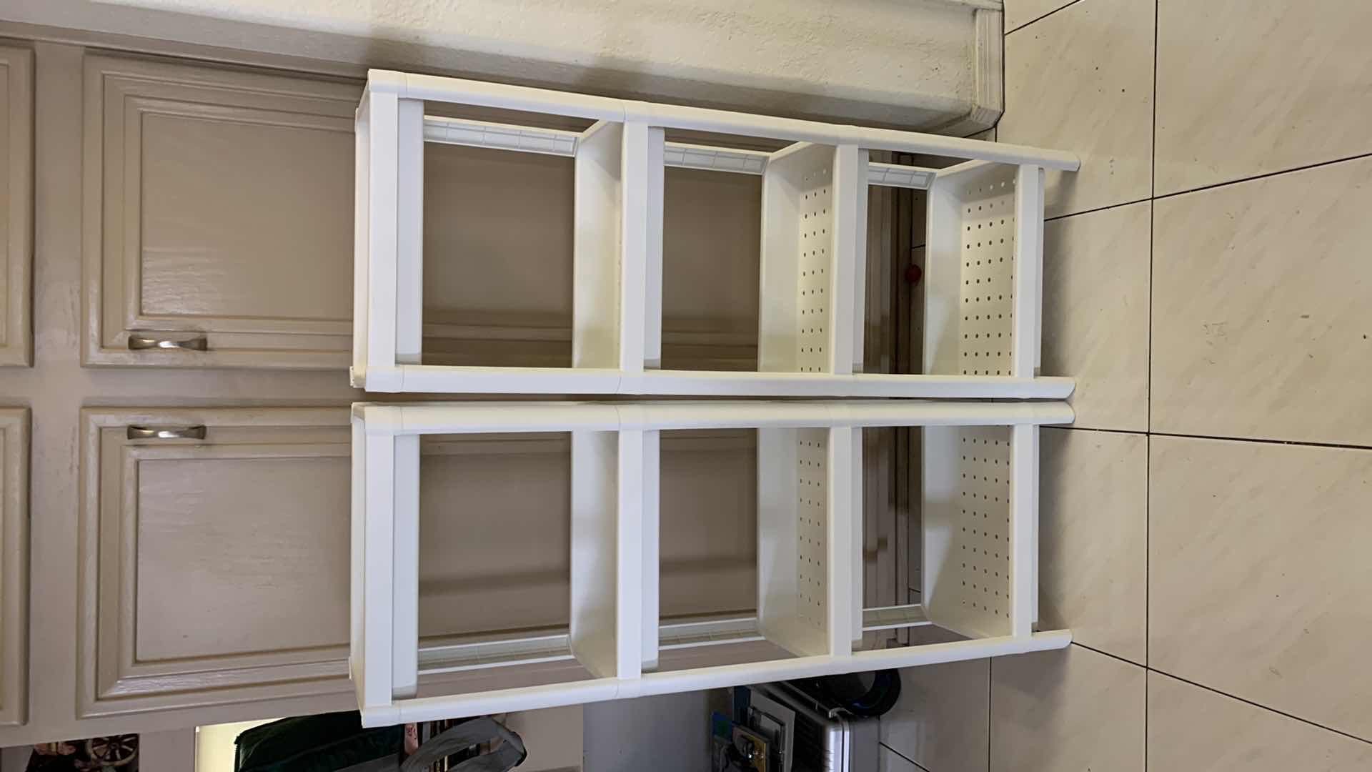 Photo 1 of 2 SET OF SHELVES