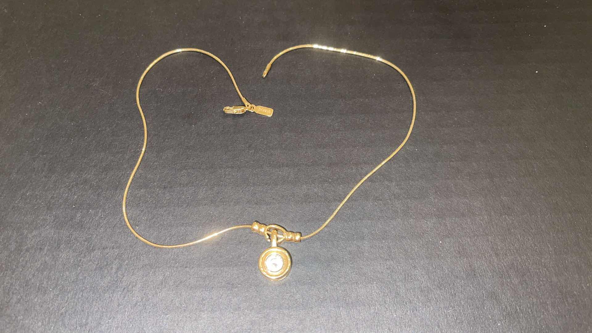 Photo 1 of 24KGB GOLD NECKLACE 15.5”