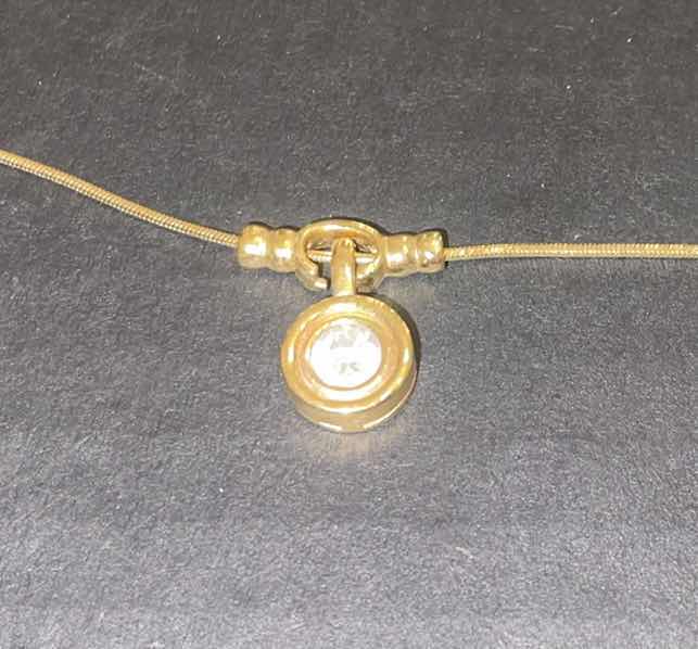 Photo 3 of 24KGB GOLD NECKLACE 15.5”