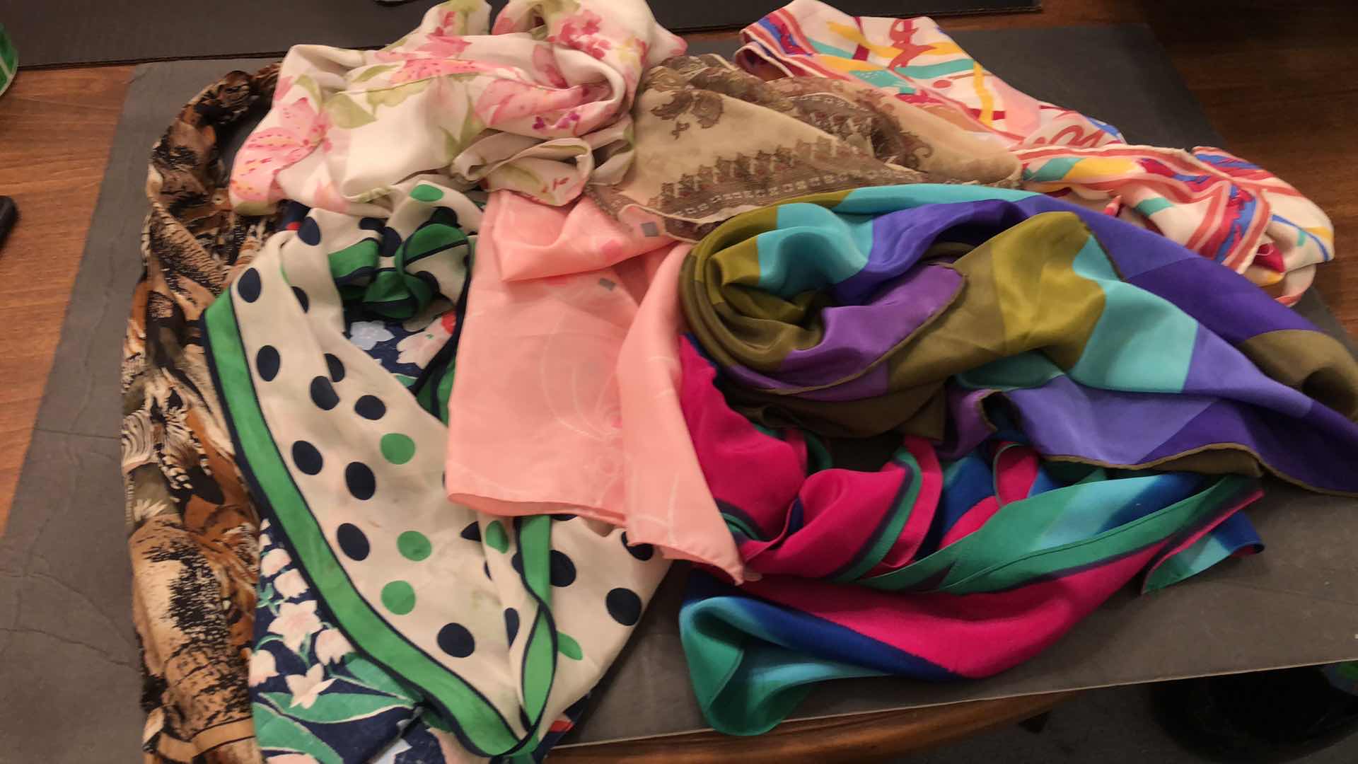 Photo 1 of ASSORTED SCARVES