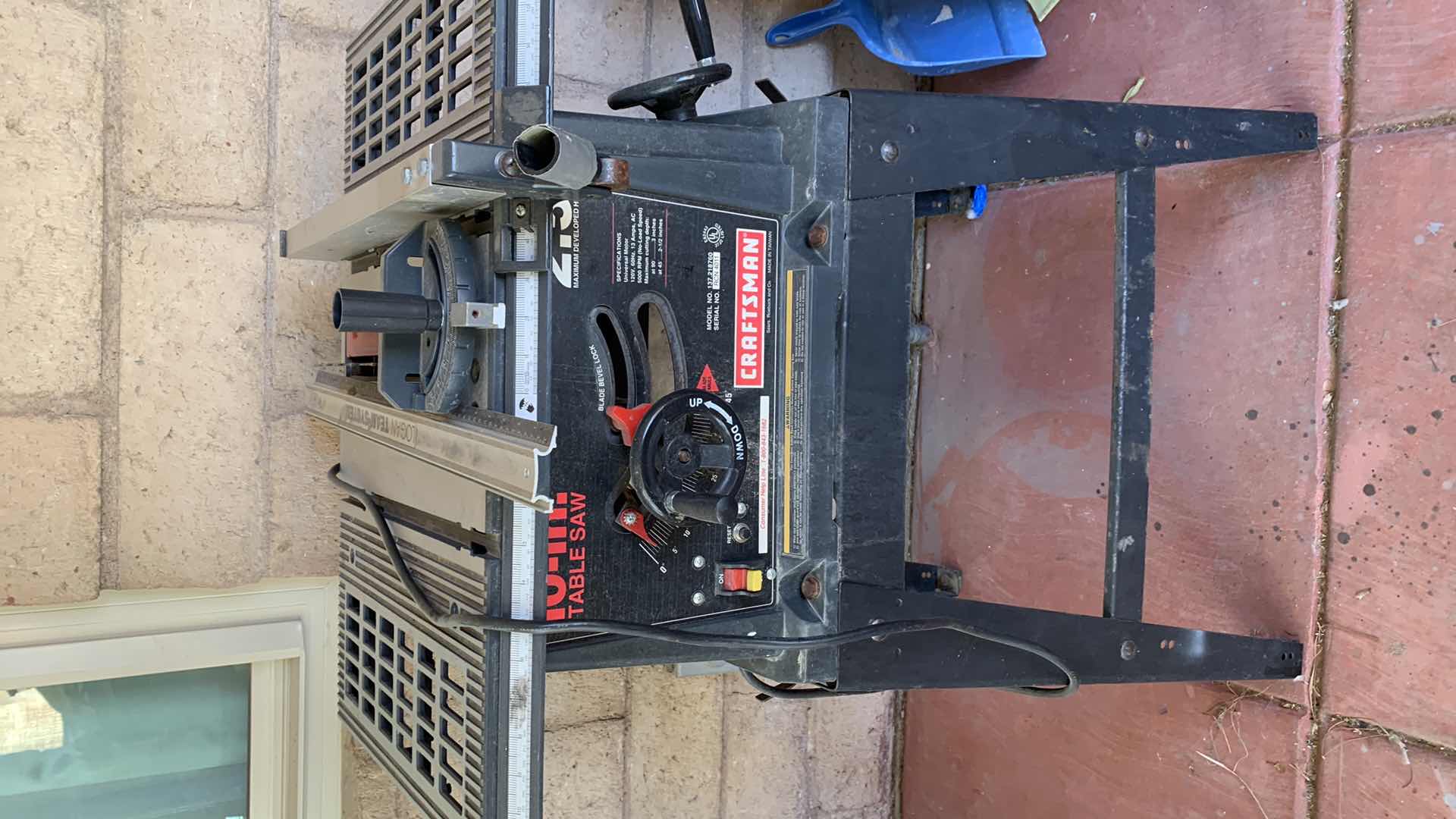 Photo 1 of CRAFTSMAN 10” TABLE SAW