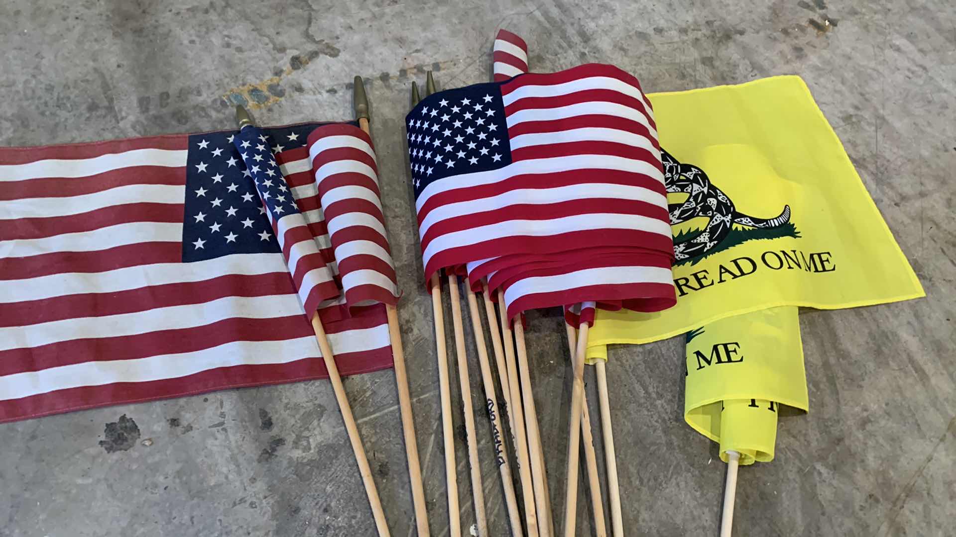 Photo 1 of ASSORTED FLAGS