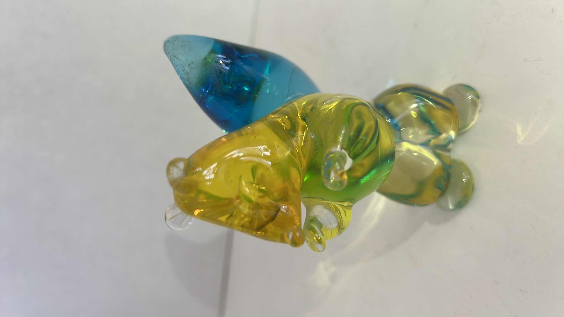 Photo 2 of MURANO HAND BLOWN GLASS SQUIRREL FIGURINE 4”