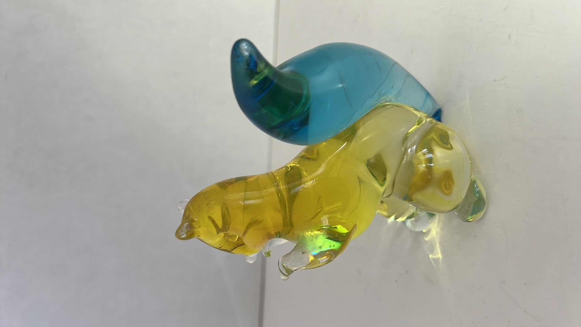 Photo 3 of MURANO HAND BLOWN GLASS SQUIRREL FIGURINE 4”