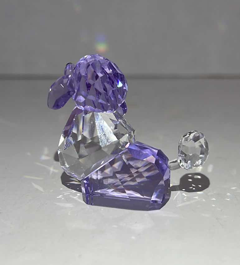 Photo 2 of SWAROVSKI CRYSTAL LOVLOTS DOG 'VIOLETTA' "GANG OF DOGS COLLECTION" 2008 1.5”