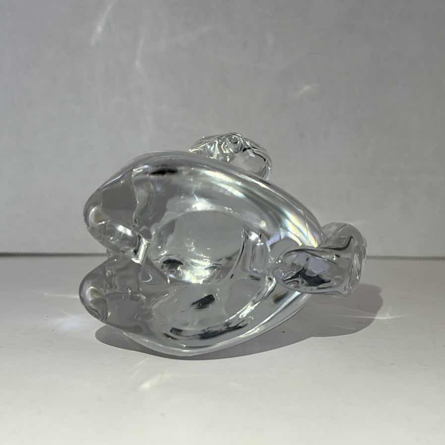 Photo 3 of VINTAGE SARDINIA CRYSTAL DOG FIGURINE ITALY 5.5”