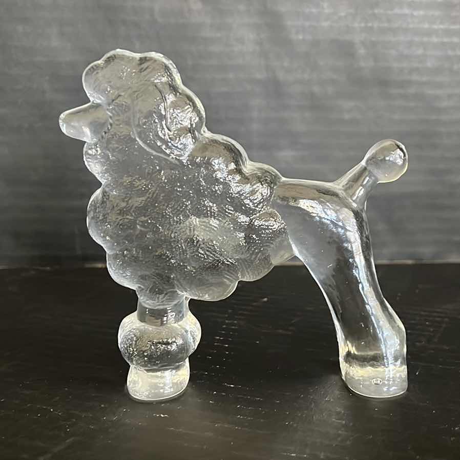 Photo 1 of KOSTA BODA VALLIEN KENNEL SERIES POODLE DOG SWEDISH  ART GLASS 5”