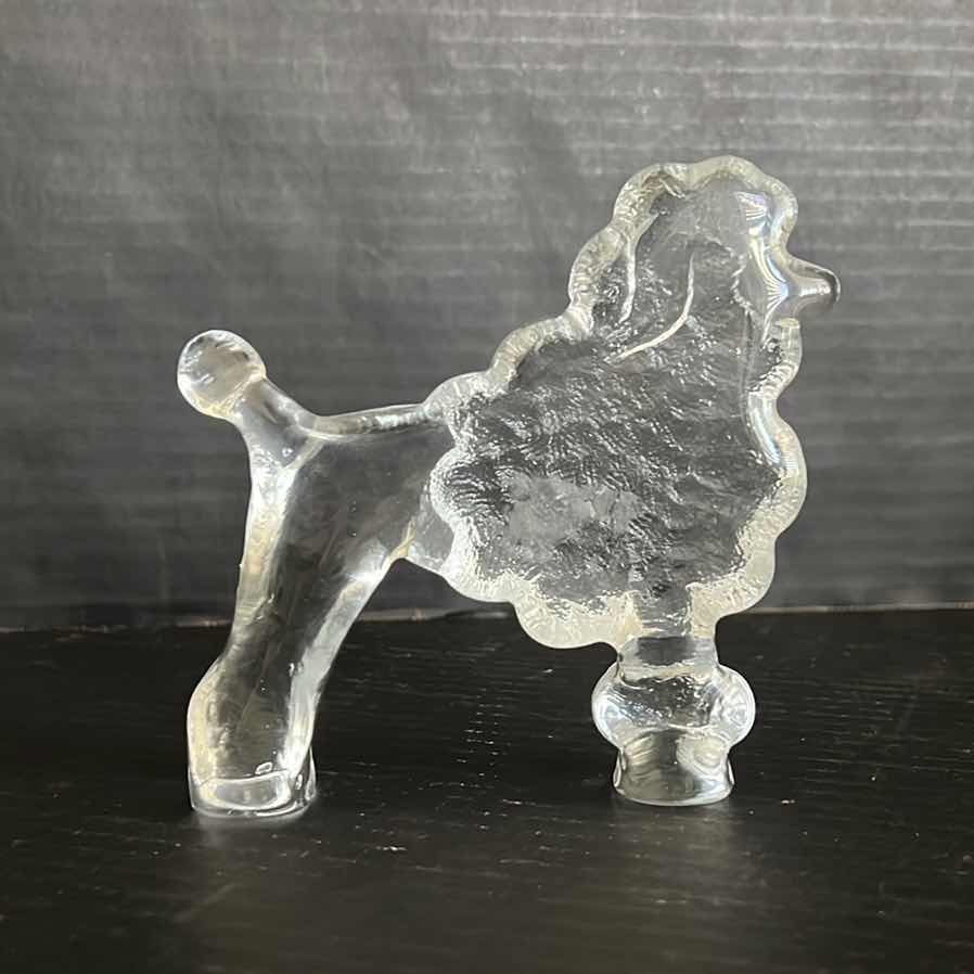 Photo 3 of KOSTA BODA VALLIEN KENNEL SERIES POODLE DOG SWEDISH  ART GLASS 5”