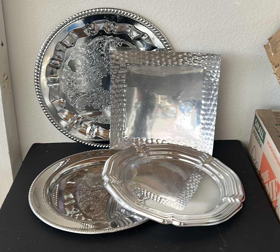 Photo 1 of SILVER TRAYS